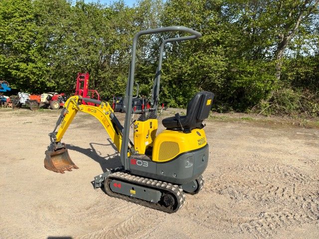 2022 Wacker Neuson 803 Mini Excavator