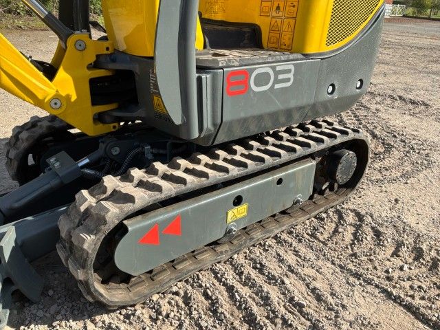2022 Wacker Neuson 803 Mini Excavator