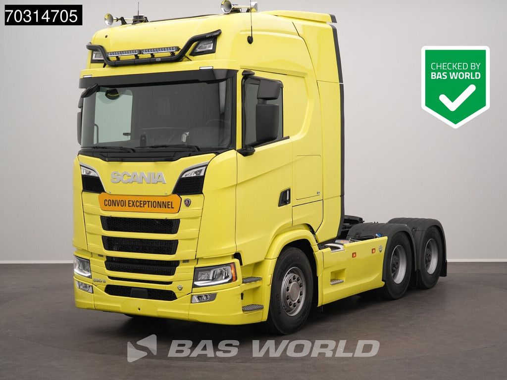 Scania S590 6X4 NEW! Full-Air Retarder 2xTanks Big-Axle Standklima Leder Navi