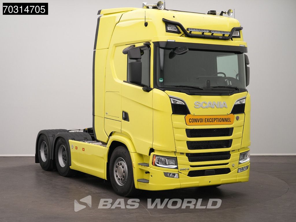 Scania S590 6X4 NEW! Full-Air Retarder 2xTanks Big-Axle Standklima Leder Navi