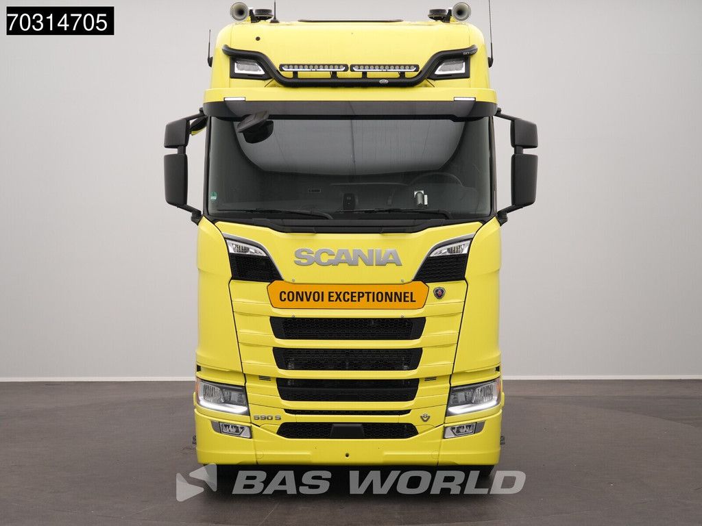 Scania S590 6X4 NEW! Full-Air Retarder 2xTanks Big-Axle Standklima Leder Navi