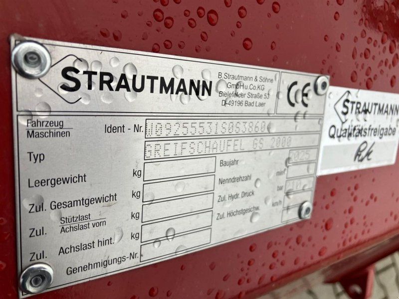Strautmann GS 2000 Greifschel