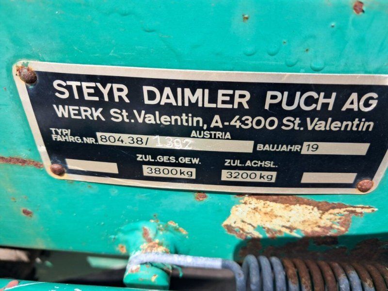 Steyr K.-Hamster 8025 mit WW-GW