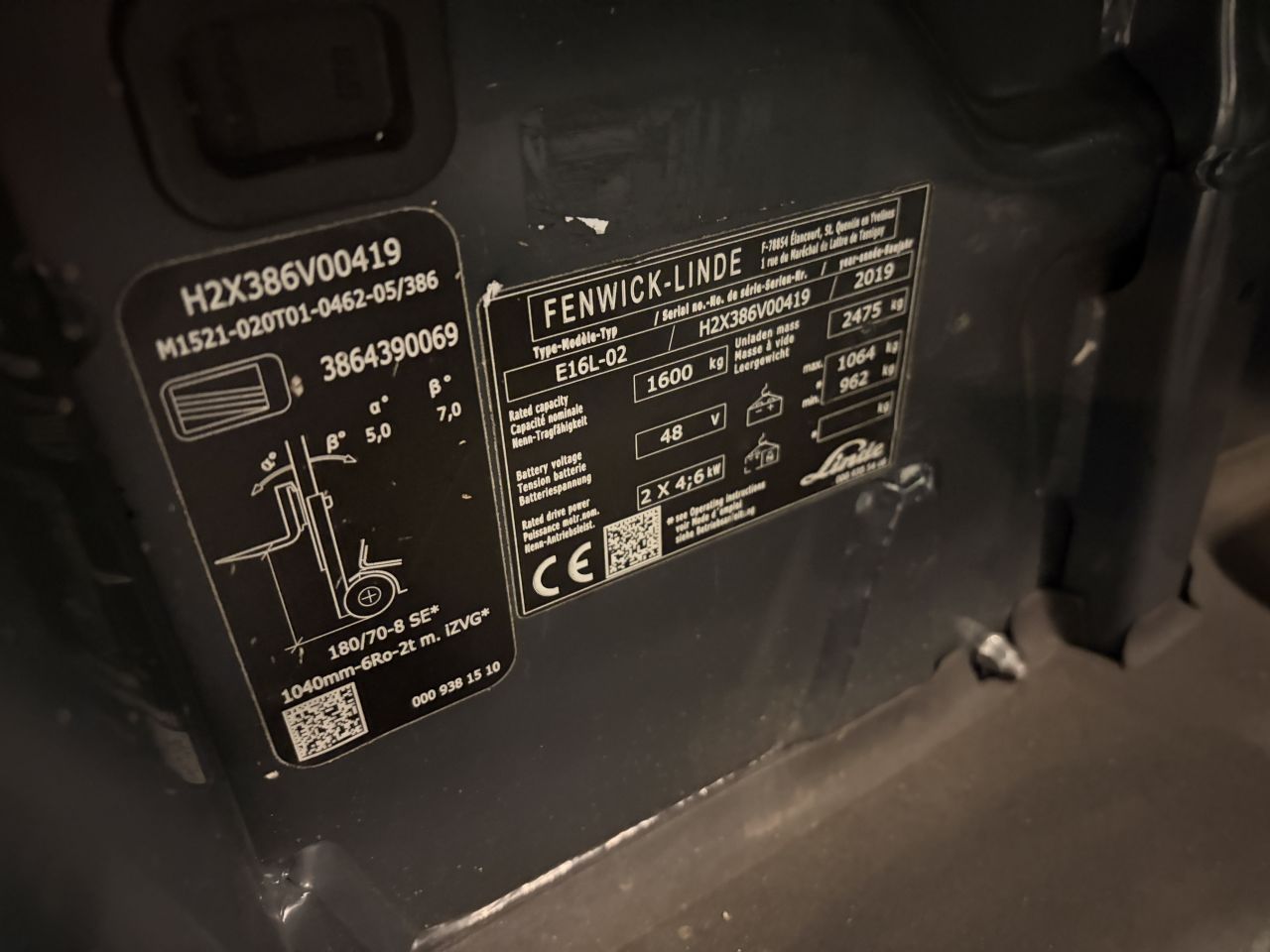 Linde E16L-02-386 Evo