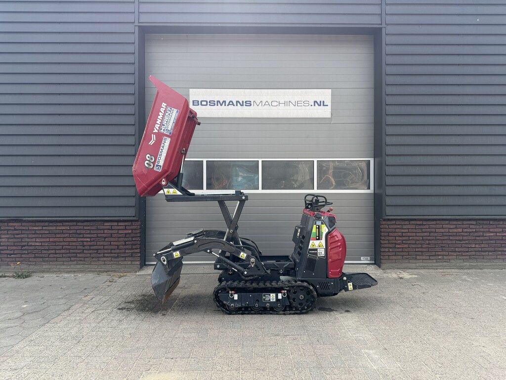 Yanmar C08 hi-tip plus rupsdumper zelfladend BJ 24