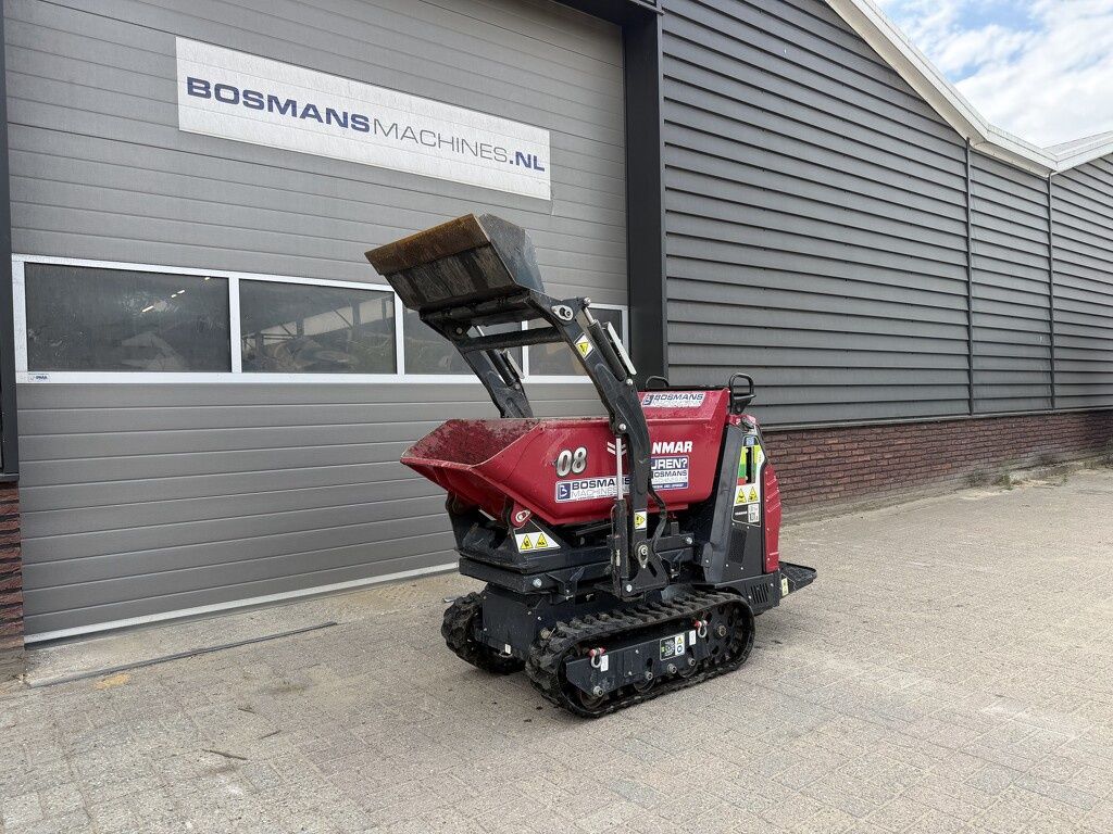 Yanmar C08 hi-tip plus rupsdumper zelfladend BJ 24