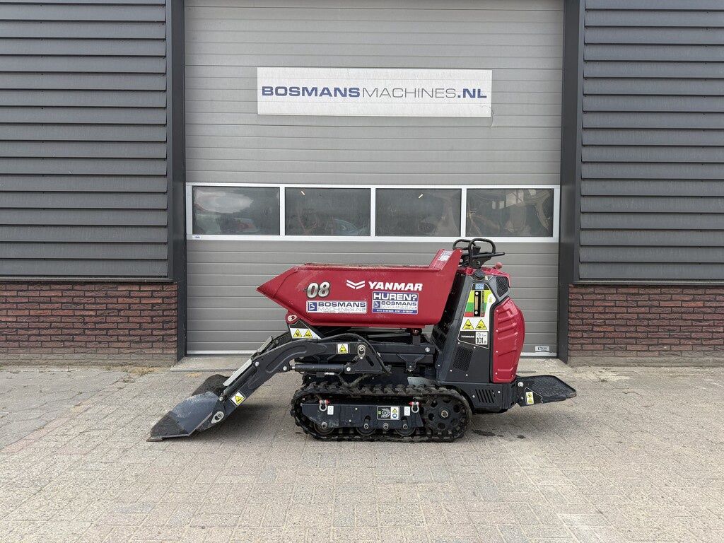 Yanmar C08 hi-tip plus rupsdumper zelfladend BJ 24