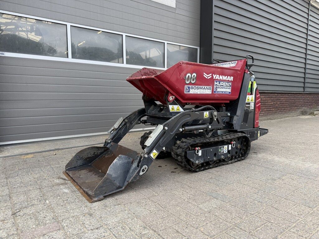 Yanmar C08 hi-tip plus rupsdumper zelfladend BJ 24