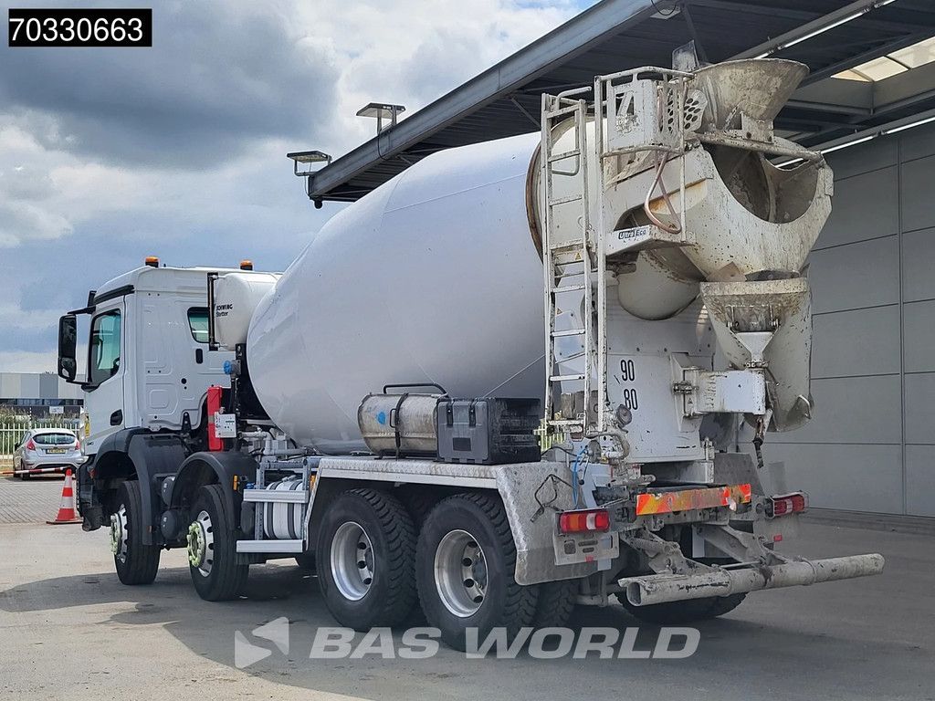 Mercedes Arocs 3240 8X4 9m3 Schwing Stetter mixer Steel suspension Automatic Euro 6