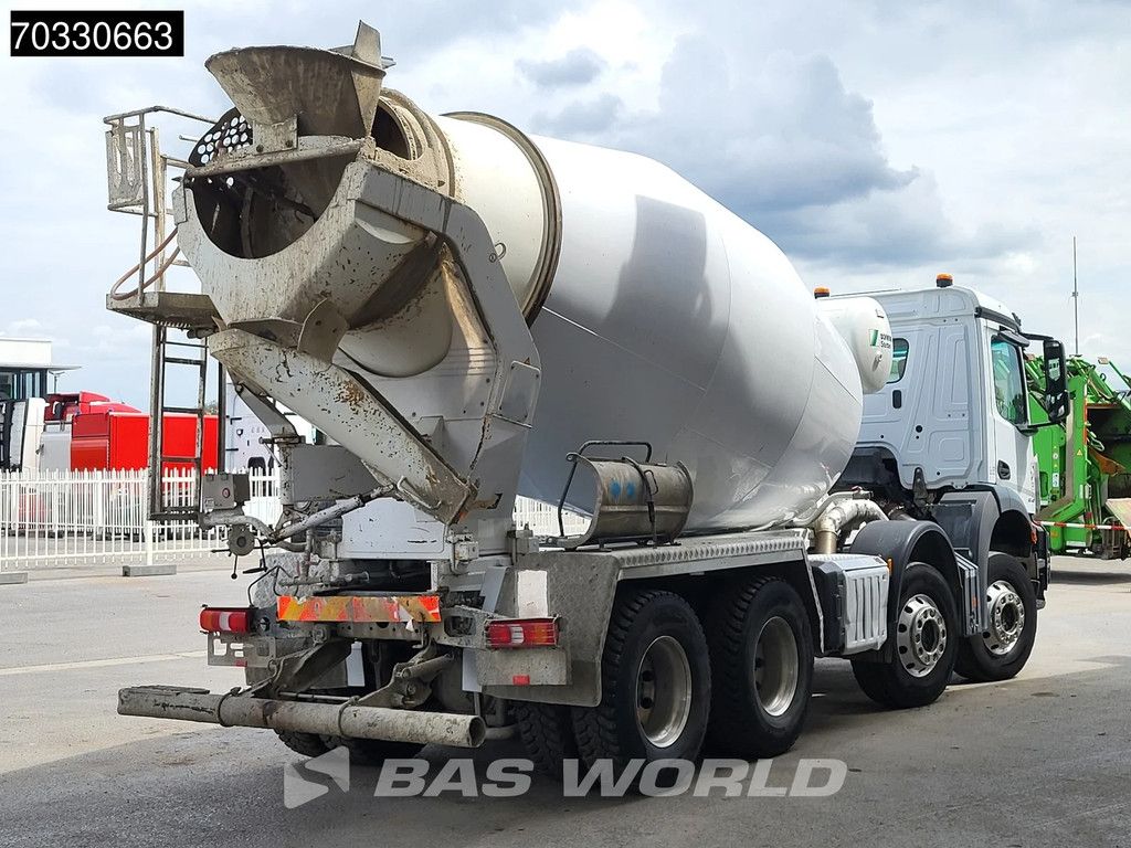 Mercedes Arocs 3240 8X4 9m3 Schwing Stetter mixer Steel suspension Automatic Euro 6