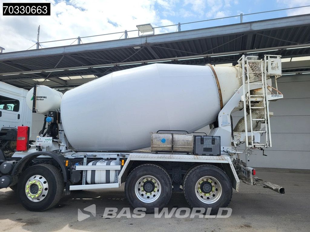 Mercedes Arocs 3240 8X4 9m3 Schwing Stetter mixer Steel suspension Automatic Euro 6