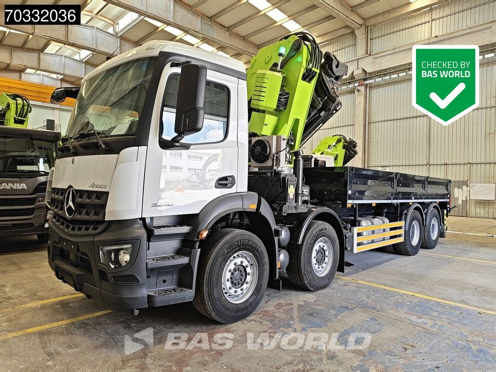 Mercedes Arocs 3240 8X4 NEW! Zoomlion ZLK7600V803-2 Crane Kran Remote Control