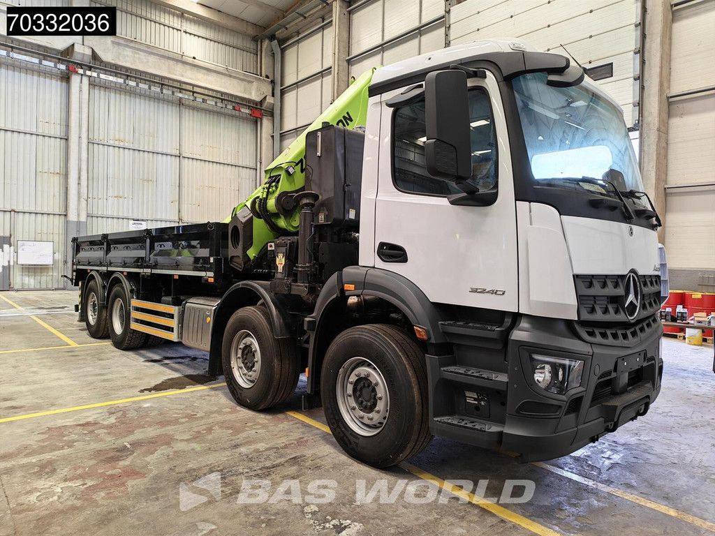 Mercedes Arocs 3240 8X4 NEW! Zoomlion ZLK7600V803-2 Crane Kran Remote Control