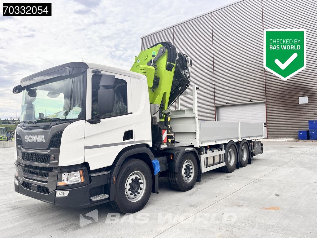 Scania P500 8X4 NEW! Zoomlion ZLK7600V803-2 Crane Kran Remote Control