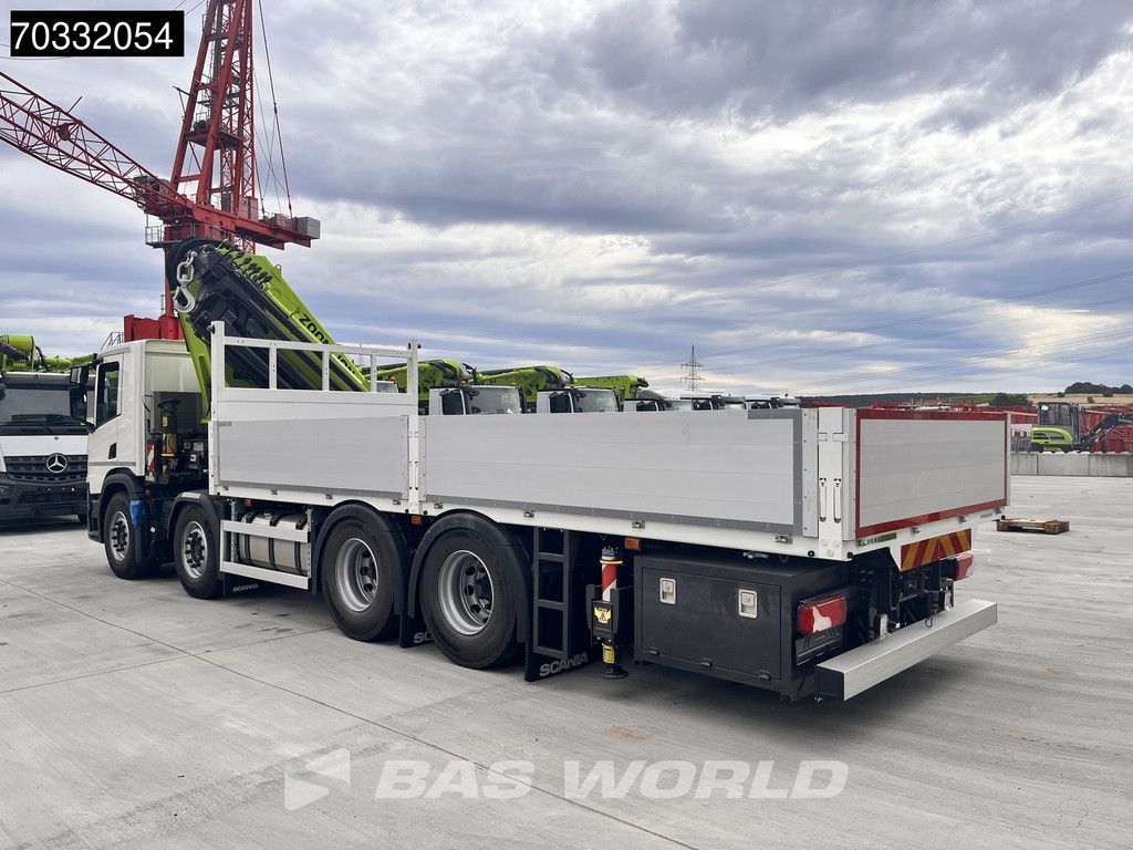Scania P500 8X4 NEW! Zoomlion ZLK7600V803-2 Crane Kran Remote Control