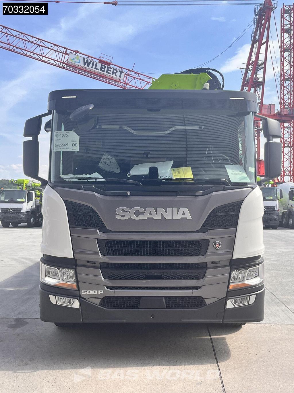 Scania P500 8X4 NEW! Zoomlion ZLK7600V803-2 Crane Kran Remote Control