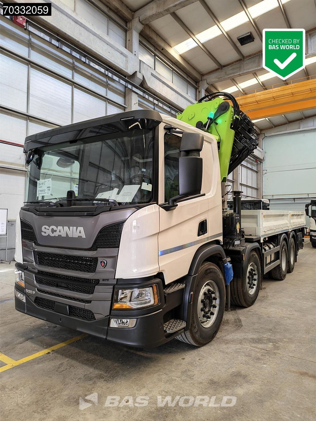 Scania P500 8X4 NEW! Zoomlion ZLK6200V803-2 Crane Kran Remote Control