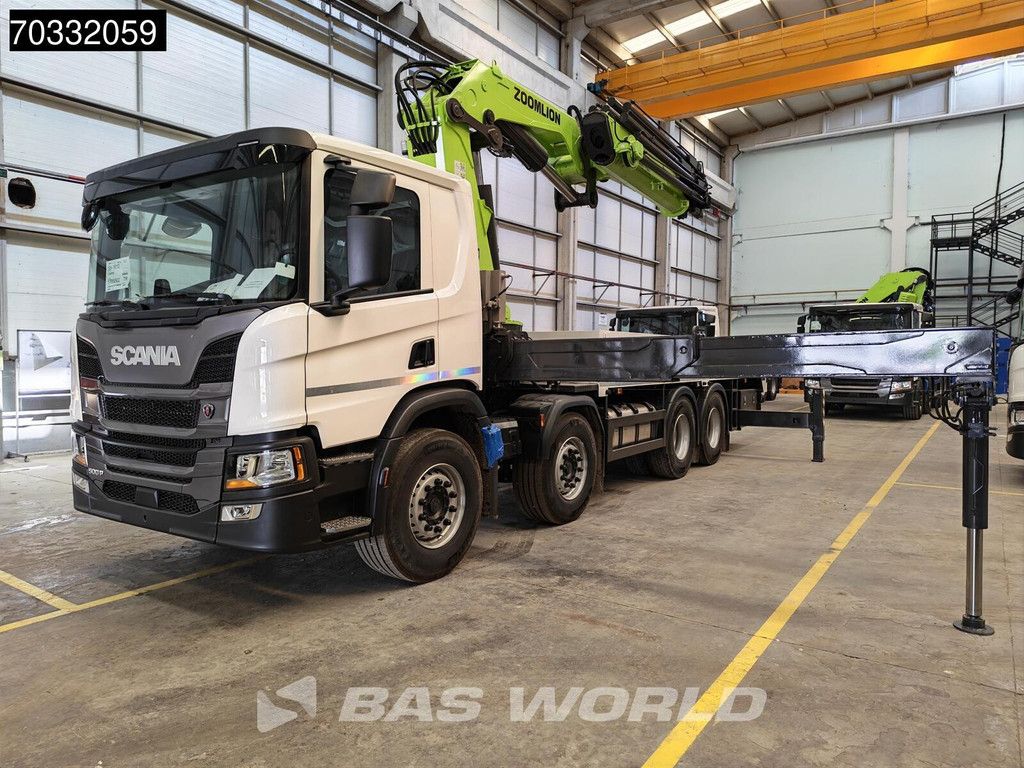 Scania P500 8X4 NEW! Zoomlion ZLK6200V803-2 Crane Kran Remote Control