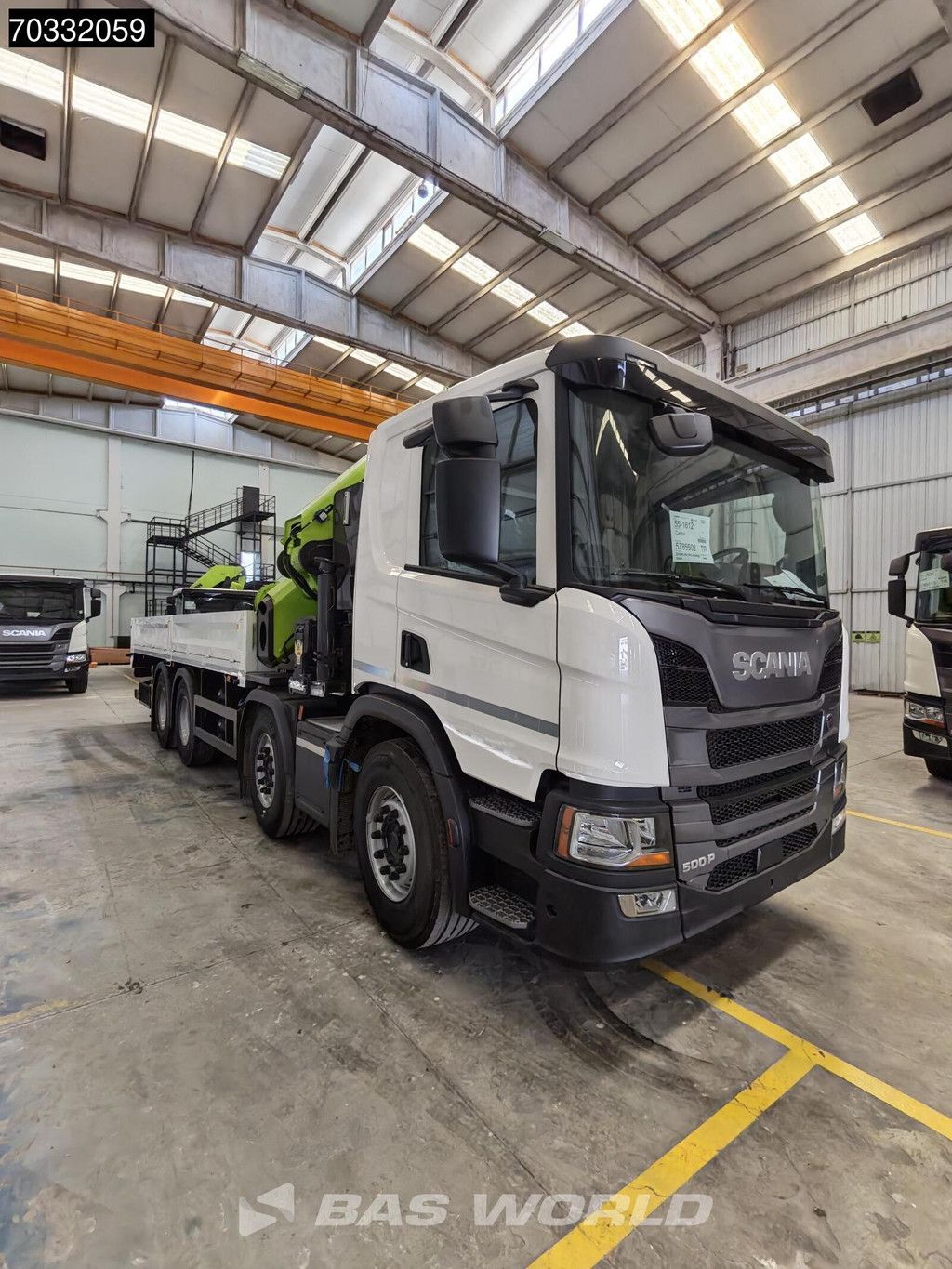 Scania P500 8X4 NEW! Zoomlion ZLK6200V803-2 Crane Kran Remote Control