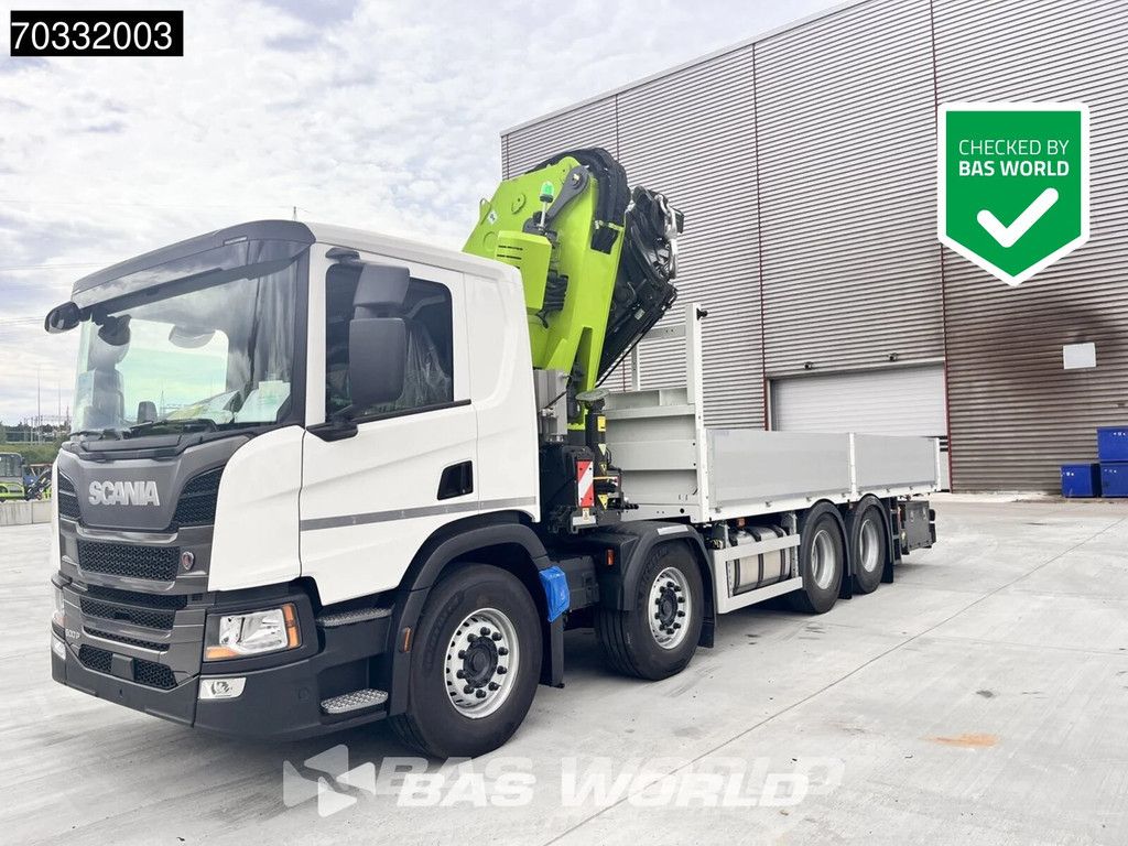 Scania P500 8X4 NEW! Zoomlion ZLK7600V803-2 Crane Kran Remote Control