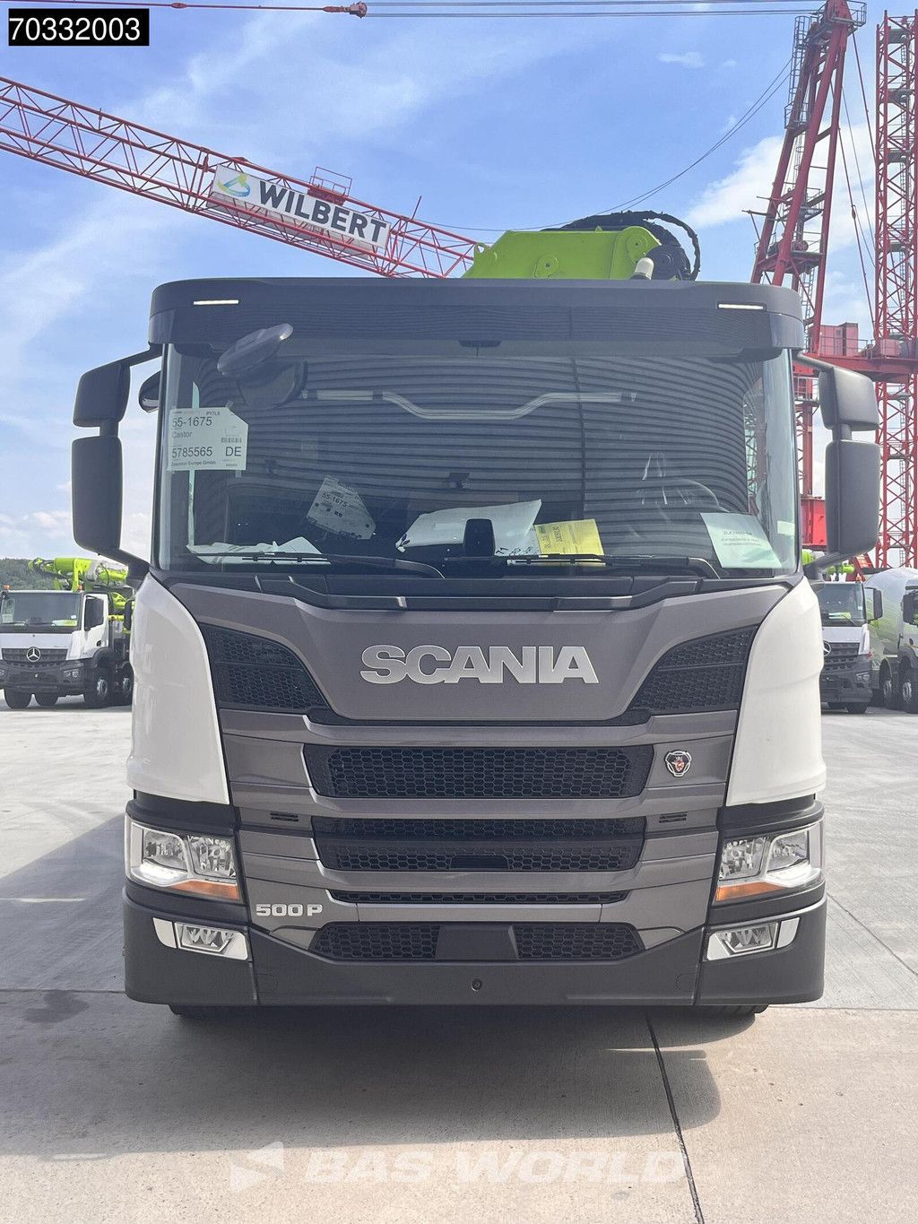 Scania P500 8X4 NEW! Zoomlion ZLK7600V803-2 Crane Kran Remote Control