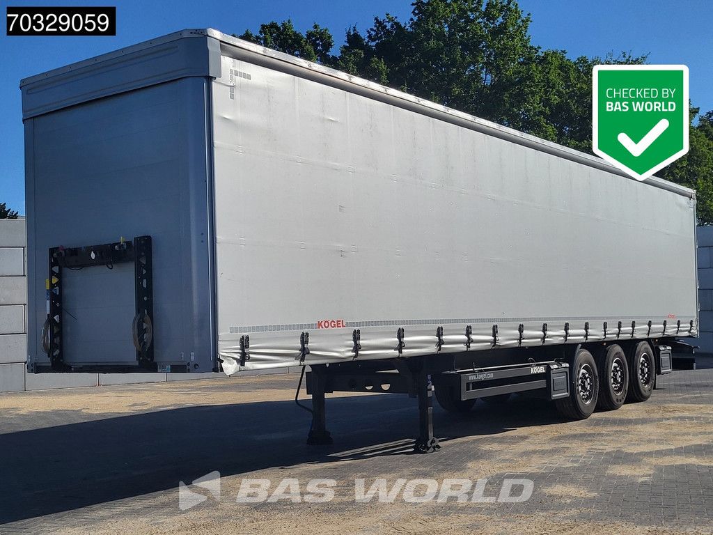 Kögel SN24 S24-1 3 axles Lift Axle Sliding Roof APK 09/26