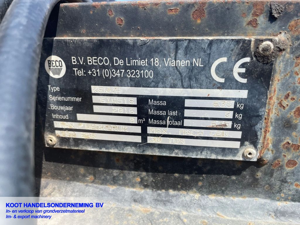 Overige Kantelstuk/Tiltconector Beco