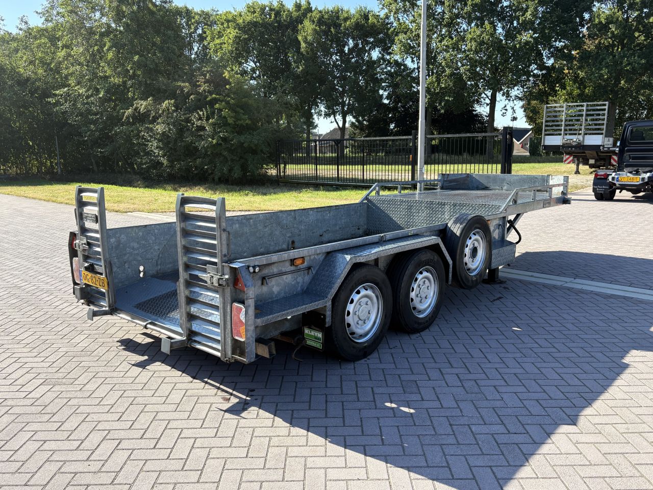 Be oplegger kuip dieplader 7.5 TON Veldhuizen