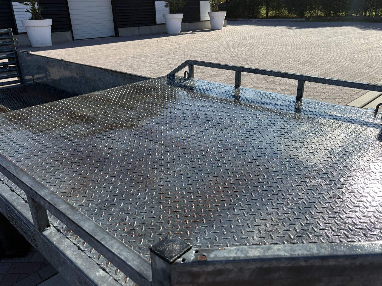 Be oplegger kuip dieplader 7.5 TON Veldhuizen