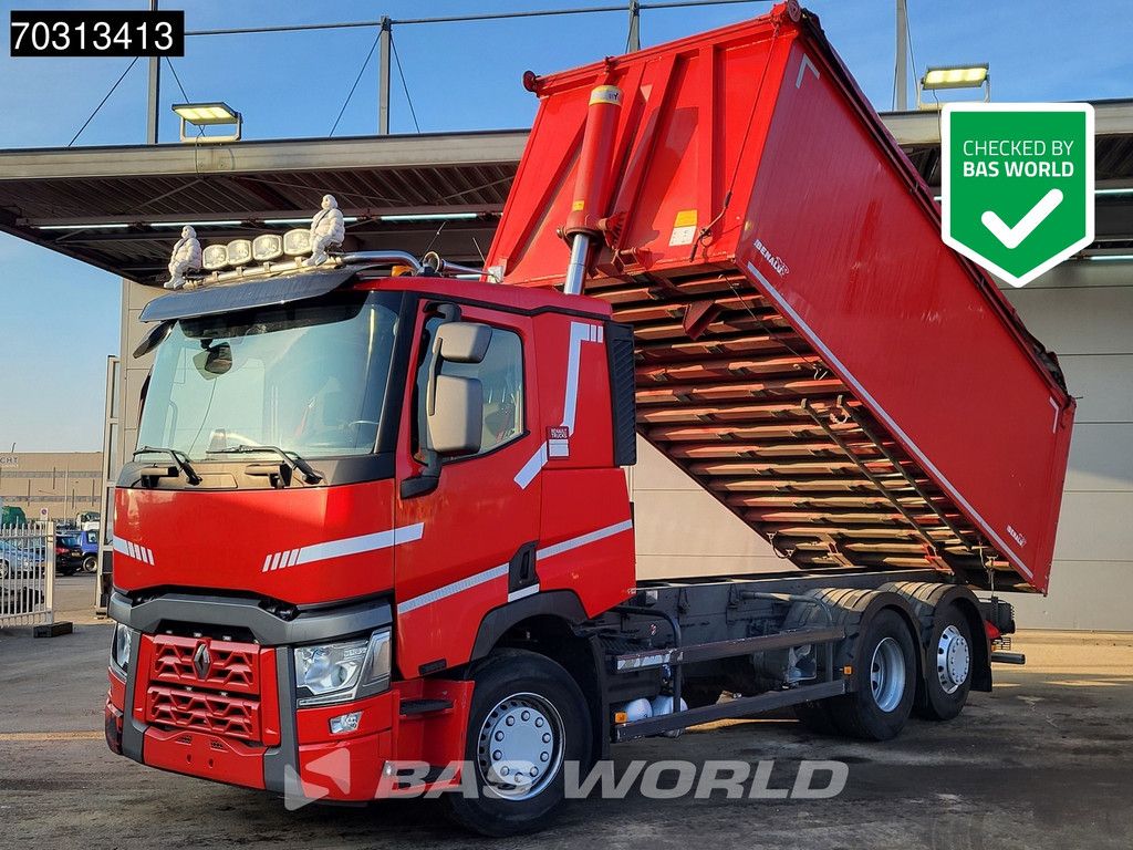 Renault T 480 6X2 31m3 Benalu Aluminium tipper Steering Axle Euro 6