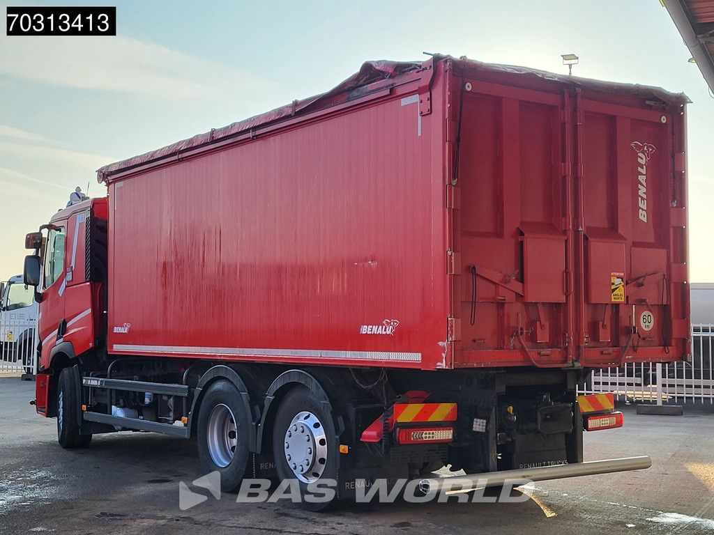 Renault T 480 6X2 31m3 Benalu Aluminium tipper Steering Axle Euro 6