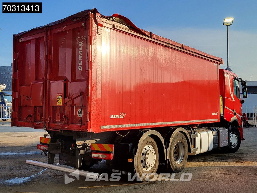 Renault T 480 6X2 31m3 Benalu Aluminium tipper Steering Axle Euro 6