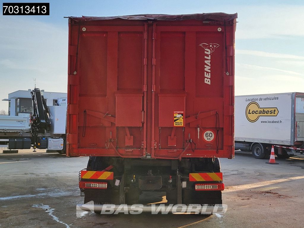 Renault T 480 6X2 31m3 Benalu Aluminium tipper Steering Axle Euro 6