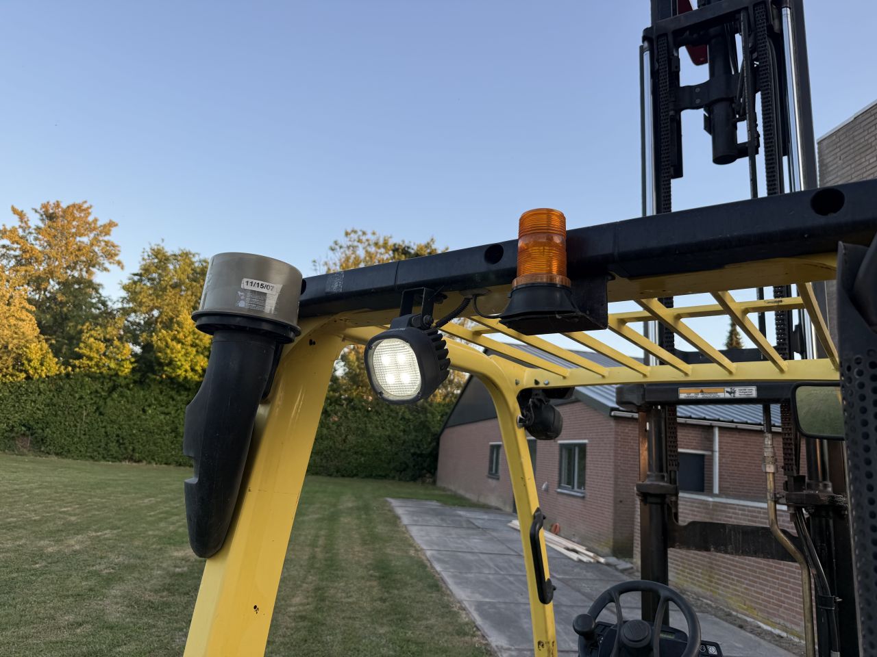 Hyster 3000KG LPG heftruck triplo freelift Sideshift verlichting