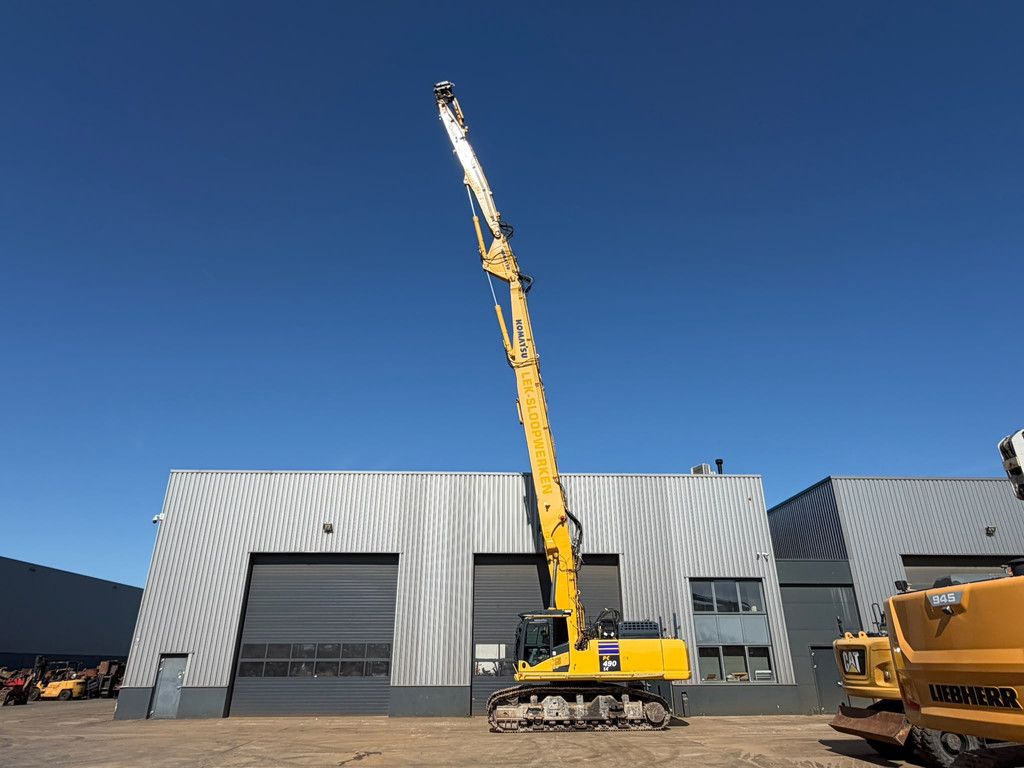Komatsu PC490HRD-10 - 28m Demolition Boom