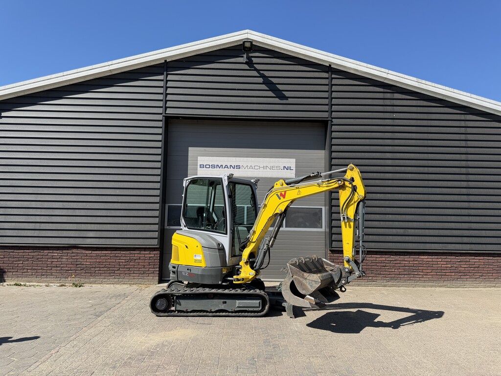 Wacker Neuson EZ26 minigraver 2024 €395 LEASE Sloop-/sorteerfunctie