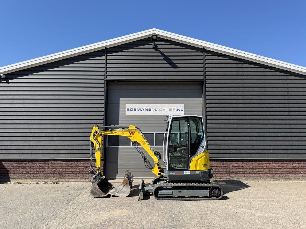 Wacker Neuson EZ26 minigraver 2024 €395 LEASE Sloop-/sorteerfunctie