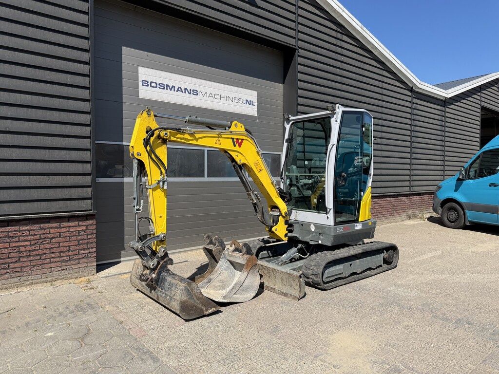Wacker Neuson EZ26 minigraver 2024 €395 LEASE Sloop-/sorteerfunctie