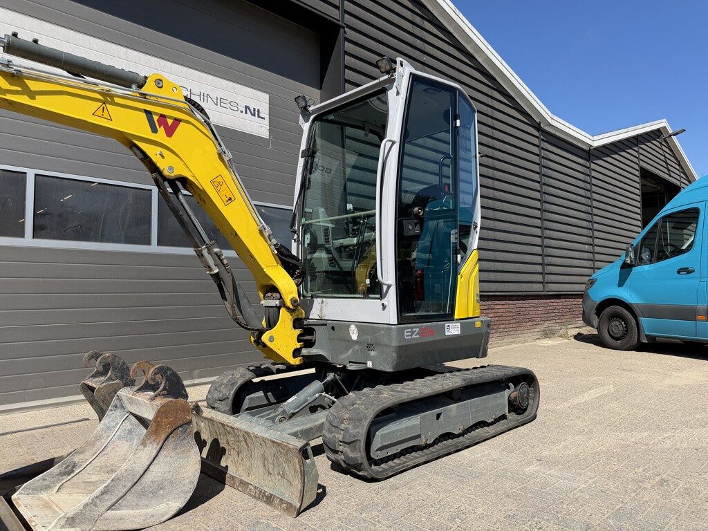 Wacker Neuson EZ26 minigraver 2024 €395 LEASE Sloop-/sorteerfunctie