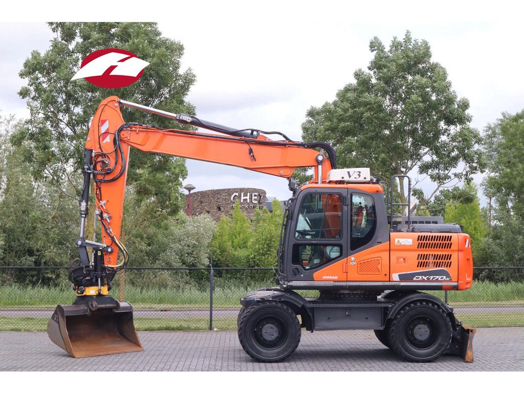 Doosan DX170W-5 | DX 170 W-5 | TILT ROTATOR | BUCKET | DUTCH