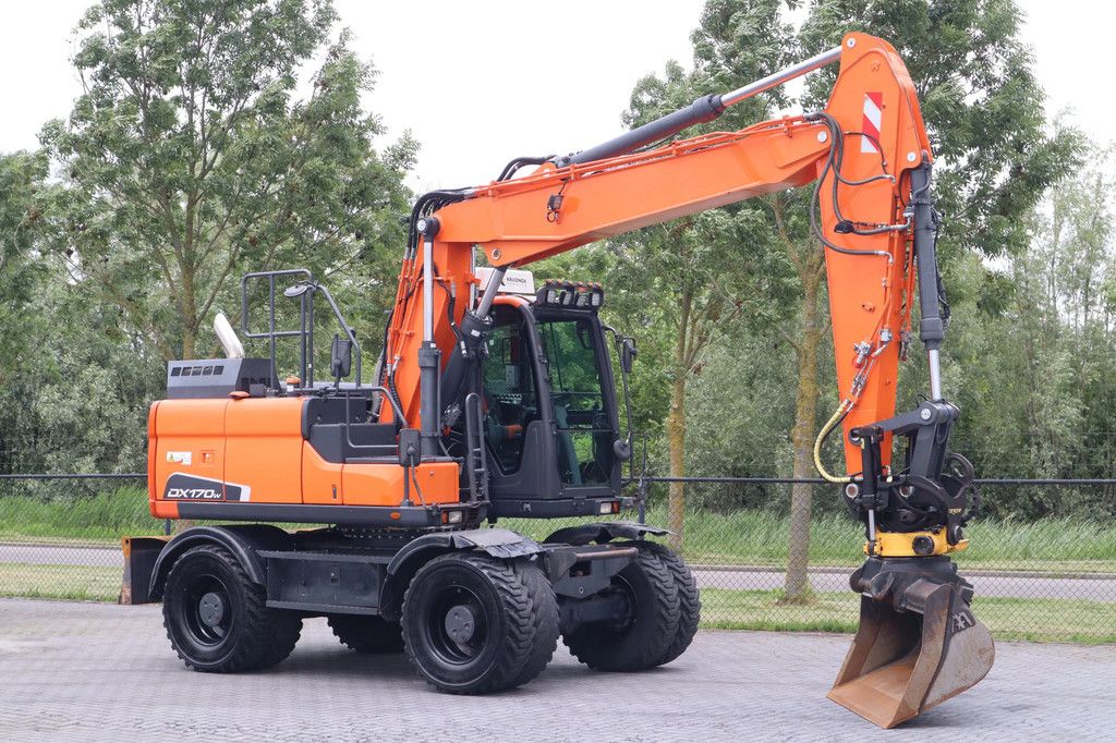 Doosan DX170W-5 | DX 170 W-5 | TILT ROTATOR | BUCKET | DUTCH