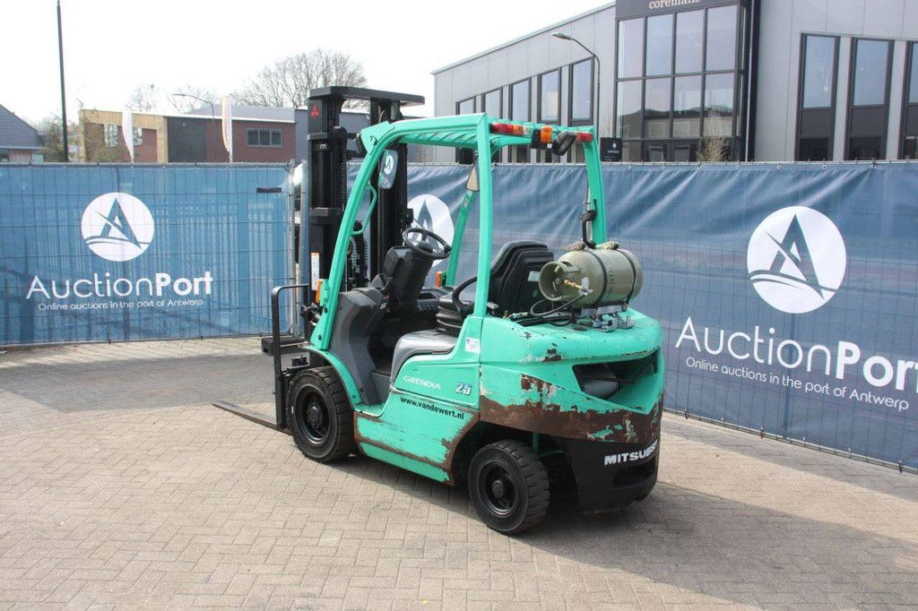 Heftruck Mitsubishi FG25N LPG 2500kg 5.5m 2012