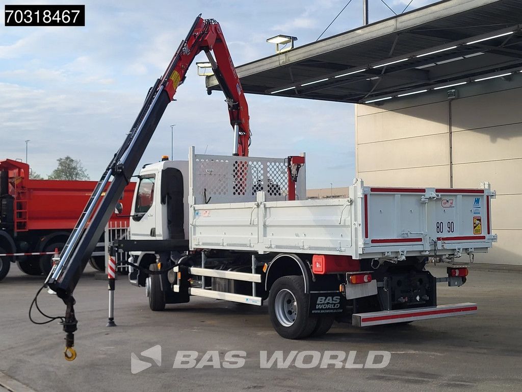 DAF XB 260 4X2 FASSI F110B.0.22 Active Kran Crane 6m3 tipper Automatic ACC Euro 6 Cranetruck Kraanwagen Kraan