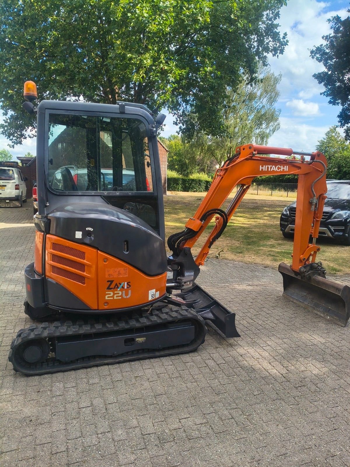 Hitachi zx22u minigraver 2.5 ton