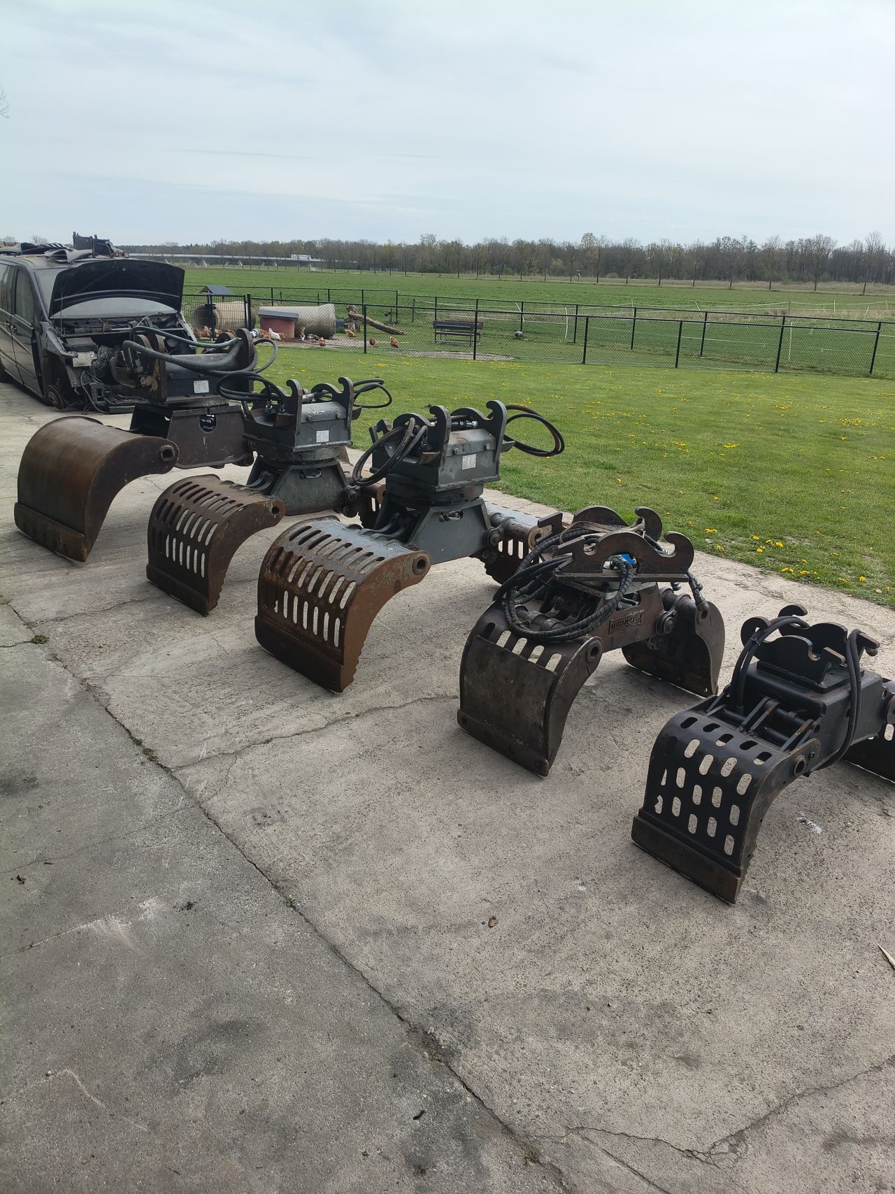 Sorteergrijper cw05 cw10 vematec dehaco rotar zijtveld