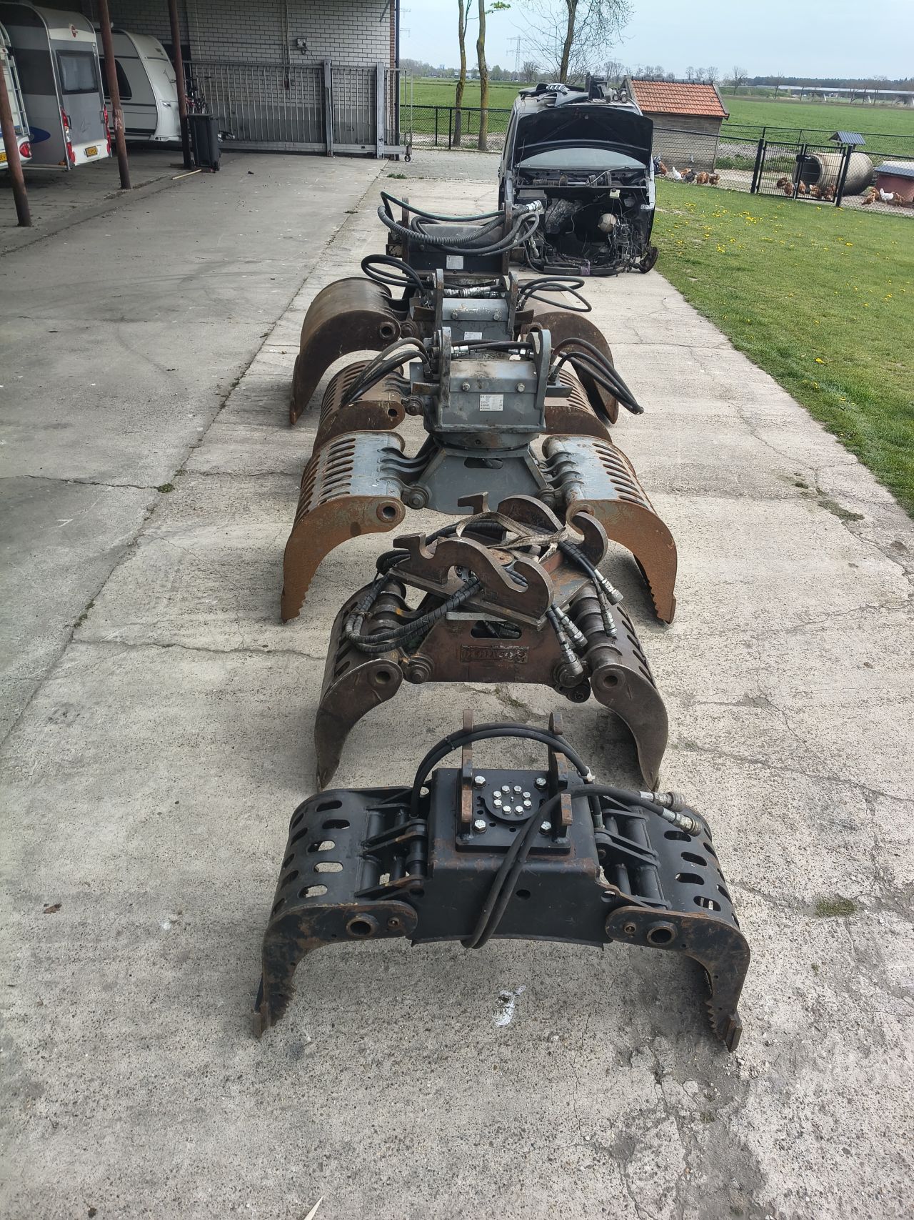 Sorteergrijper cw05 cw10 vematec dehaco rotar zijtveld