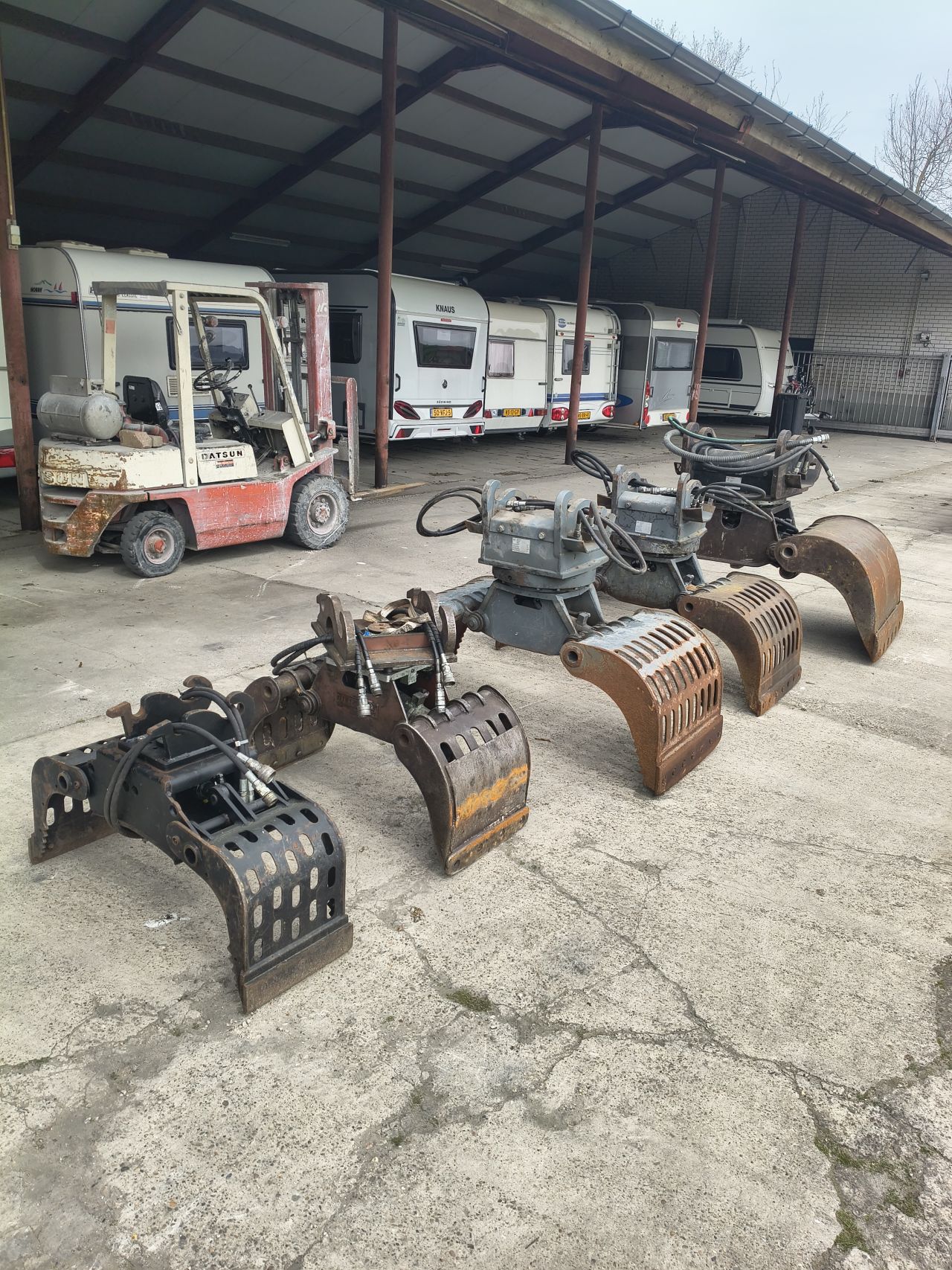 Sorteergrijper cw05 cw10 vematec dehaco rotar zijtveld