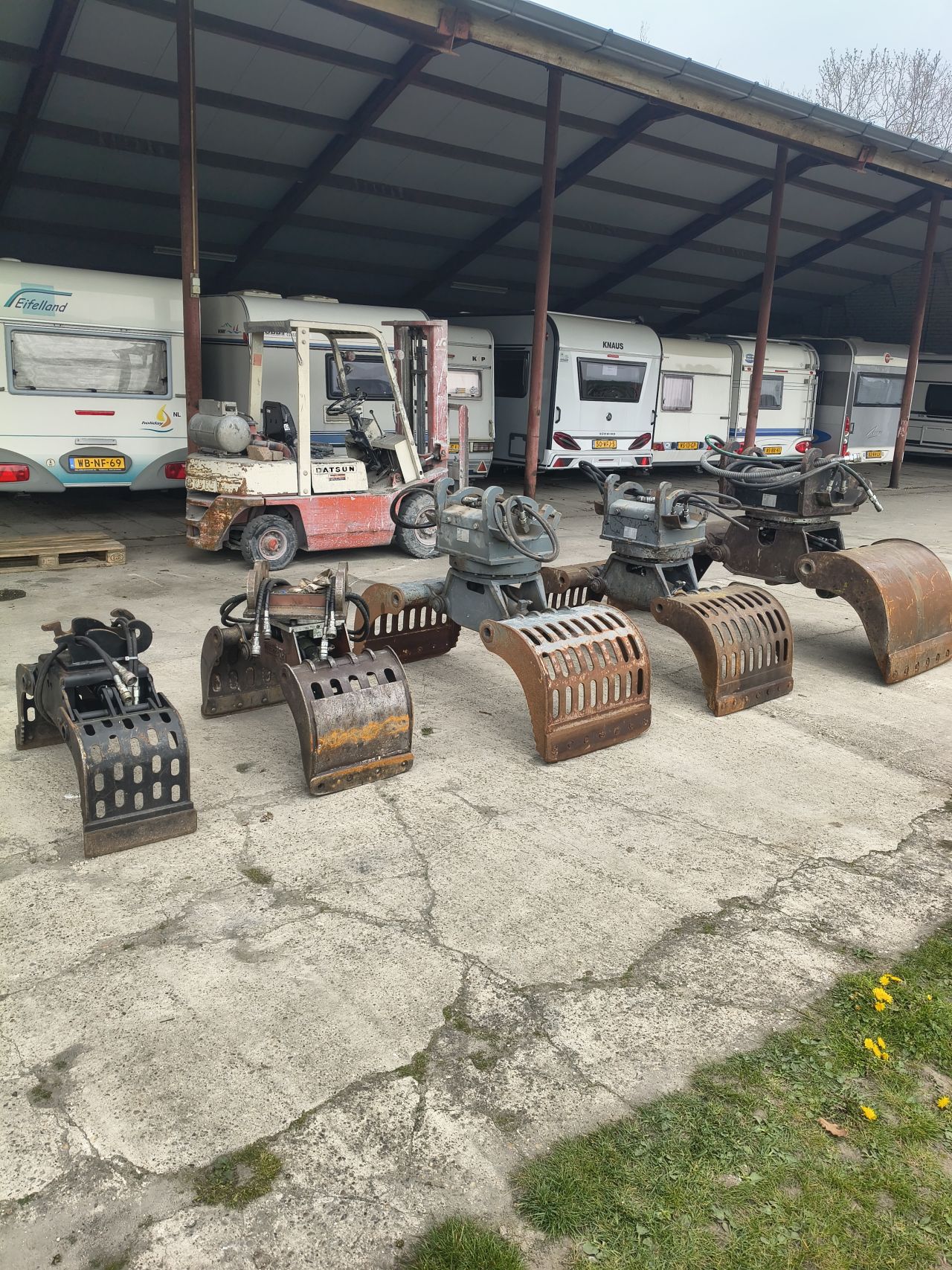 Sorteergrijper cw05 cw10 vematec dehaco rotar zijtveld