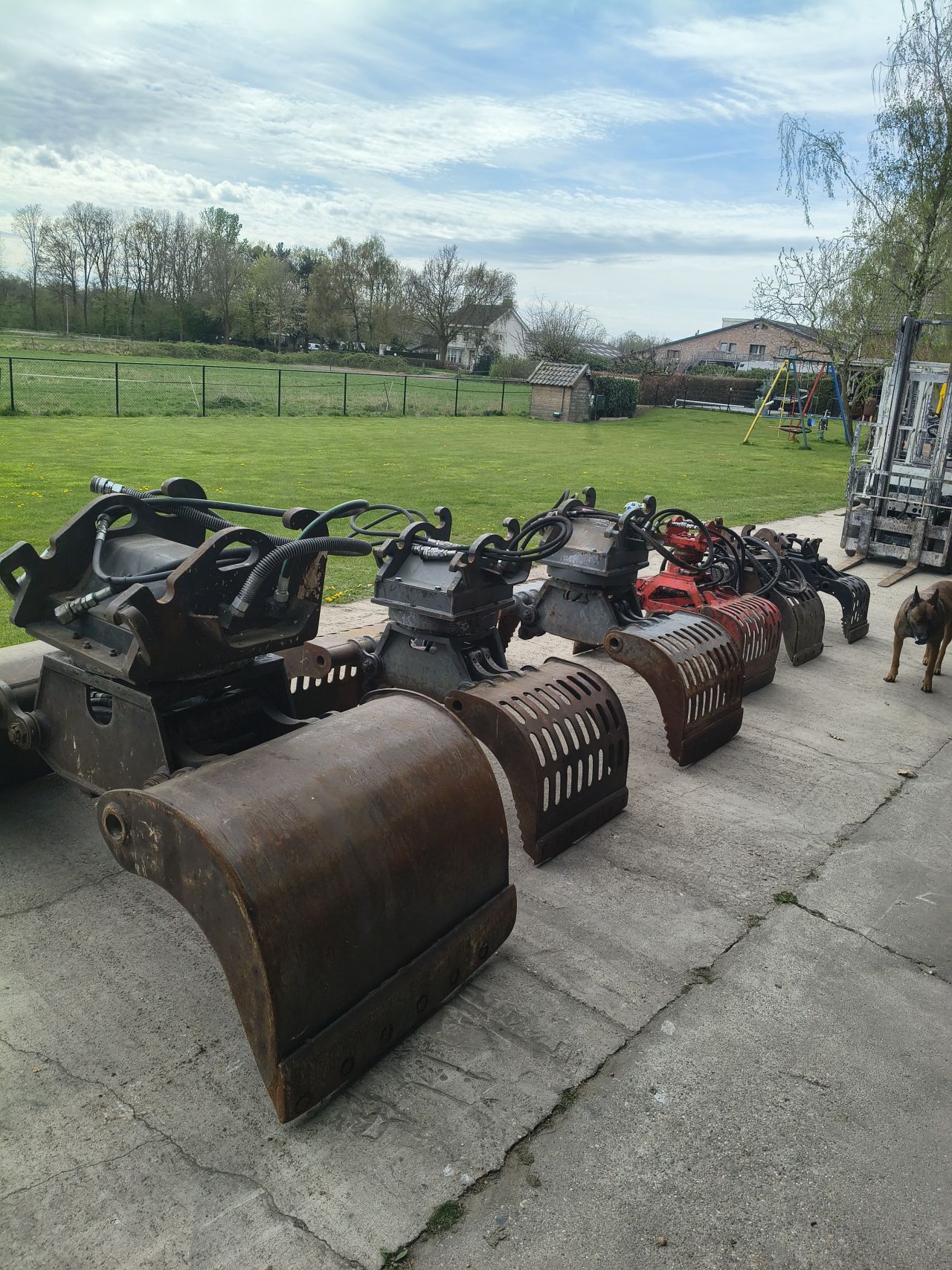 Sorteergrijper cw05 cw10 vematec dehaco rotar zijtveld