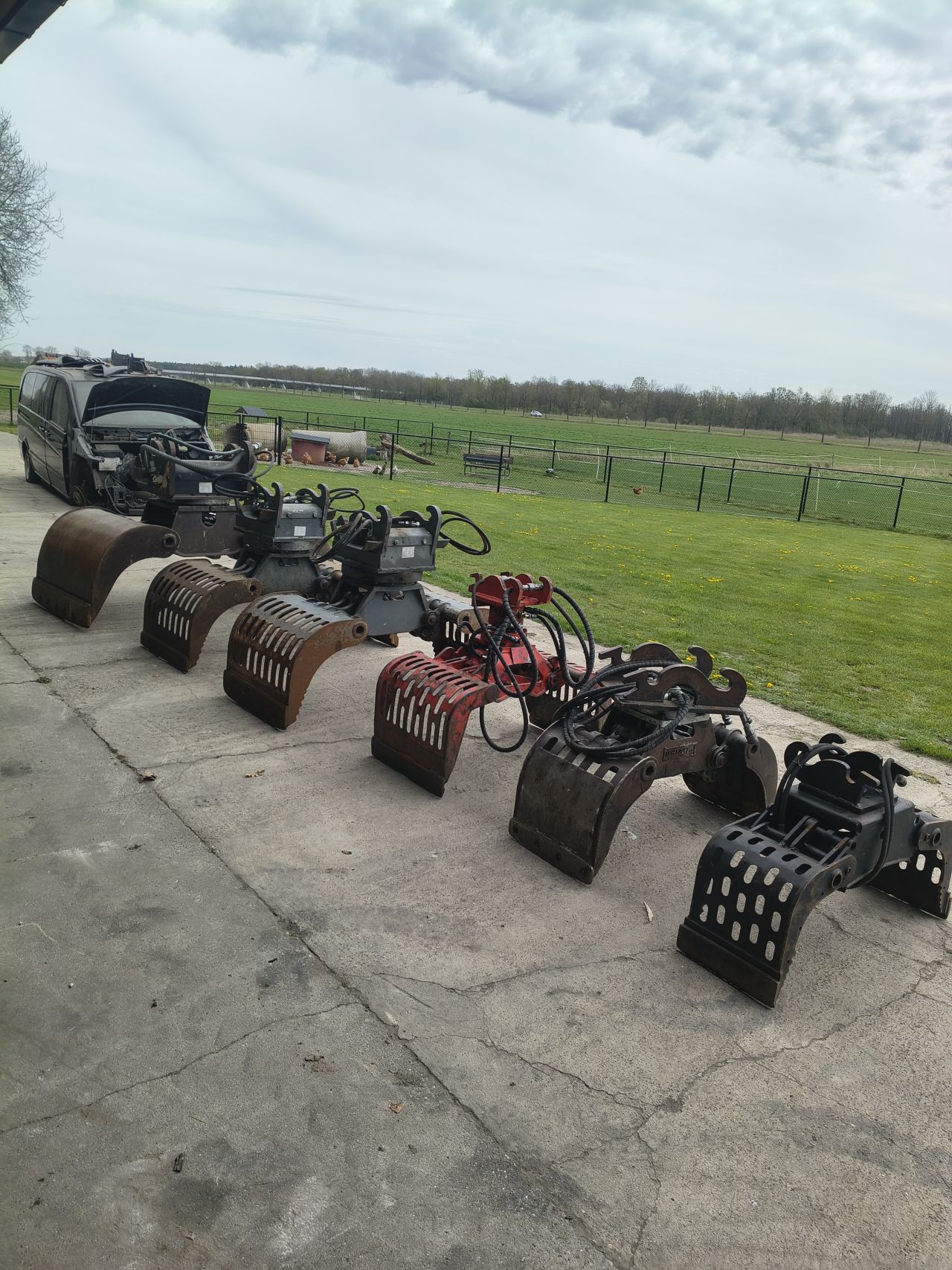 Sorteergrijper cw05 cw10 vematec dehaco rotar zijtveld